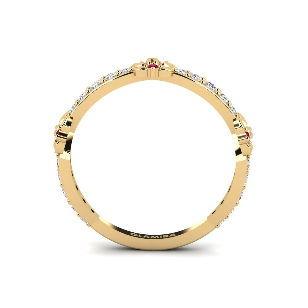 Rubí Anillo Ljusning