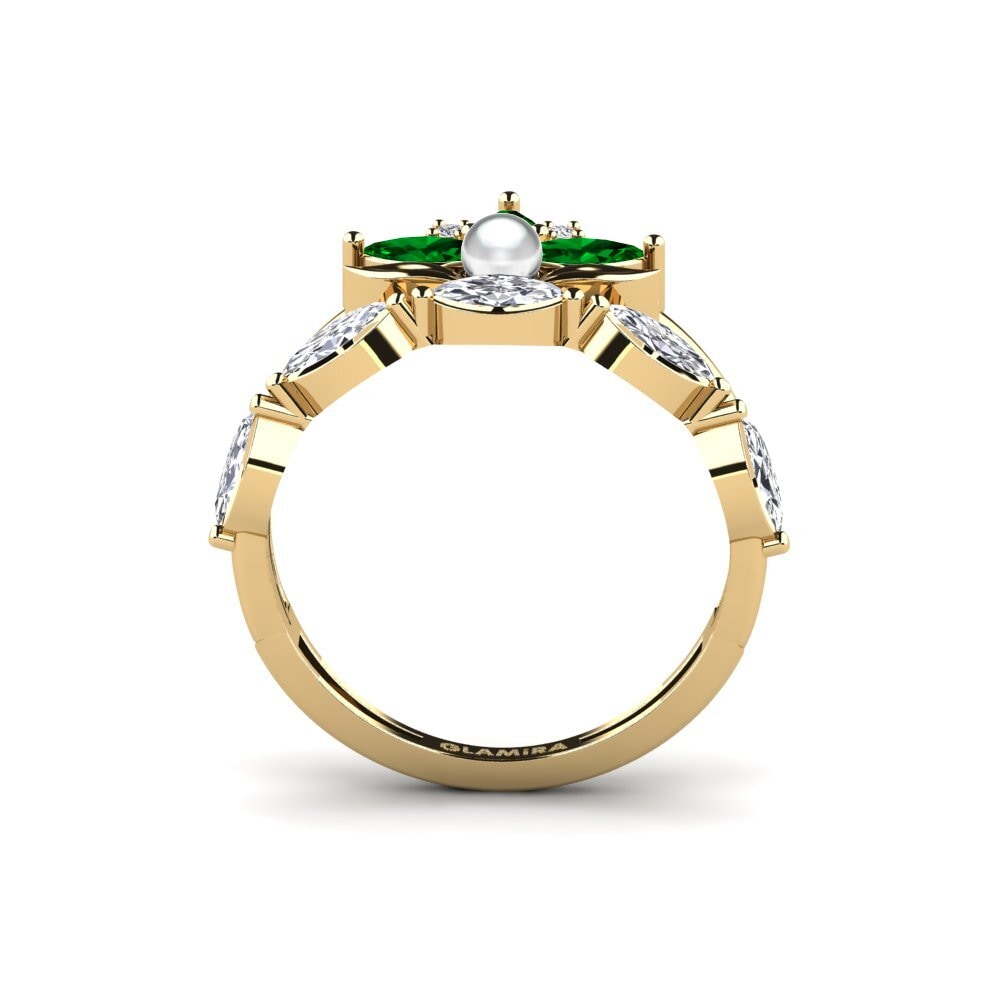 Green Zirconia Ring Modelado