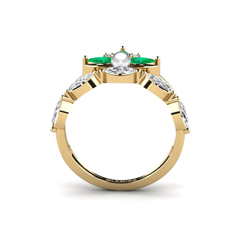 Emerald Ring Modelado