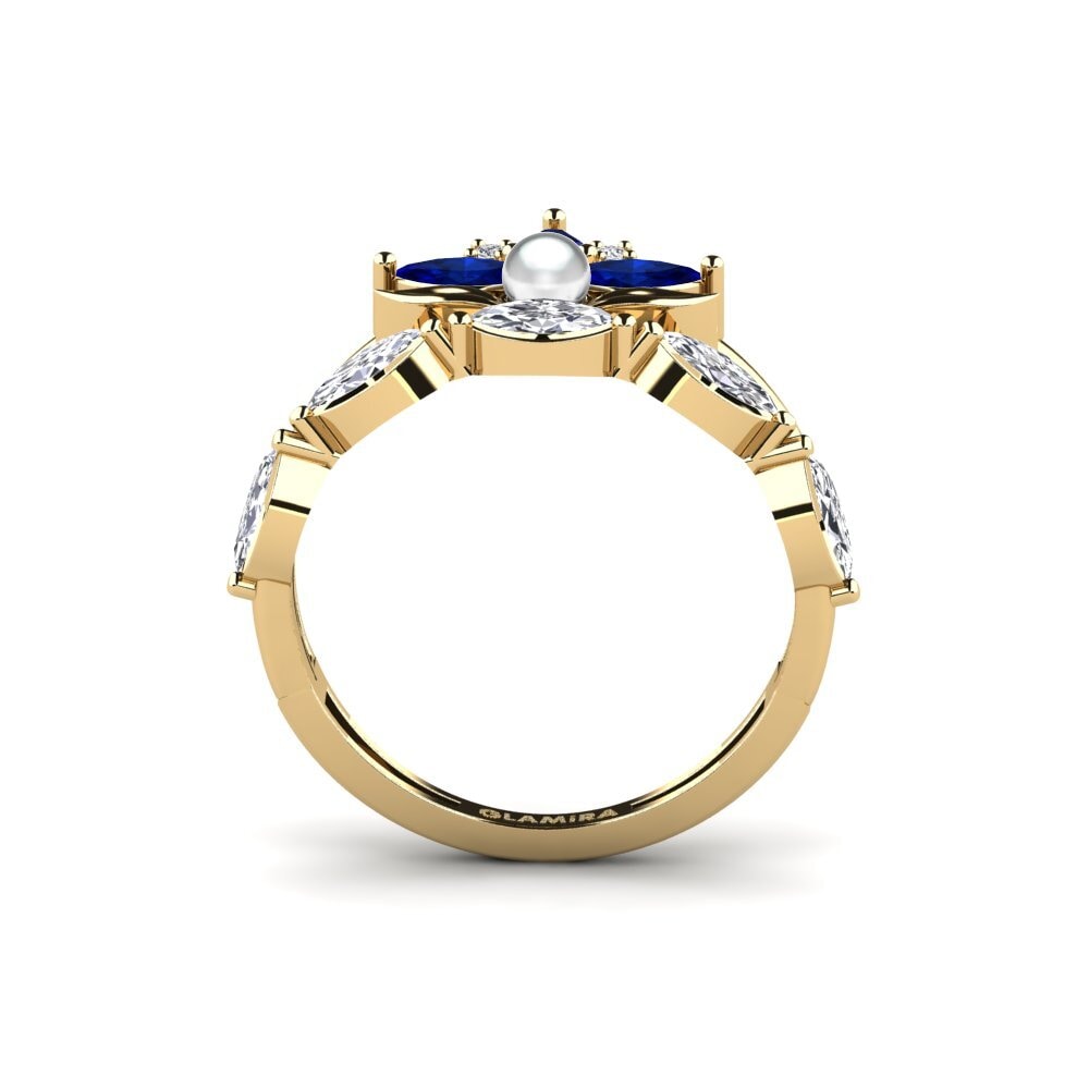 Sapphire Ring Modelado