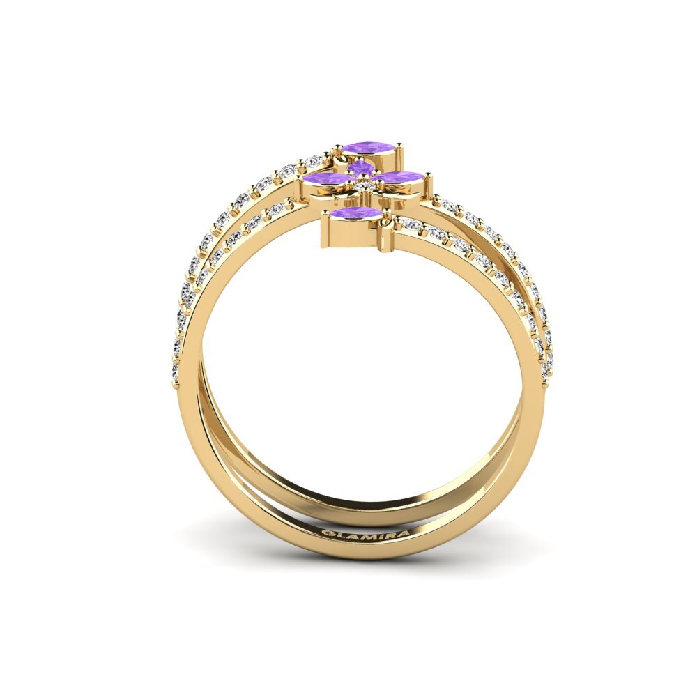 Amatista Anillo Omtanke