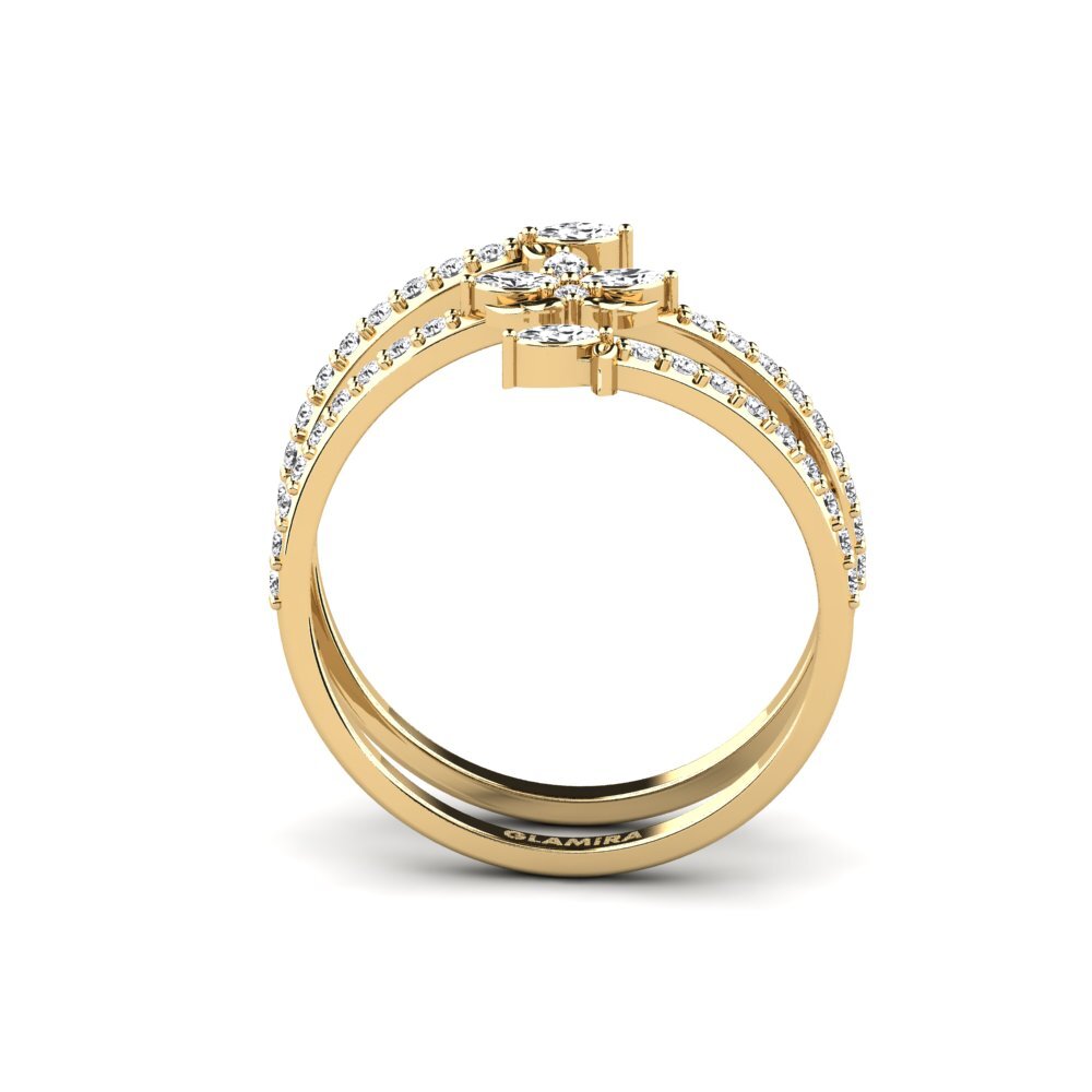 Zafiro blanco Anillo Omtanke
