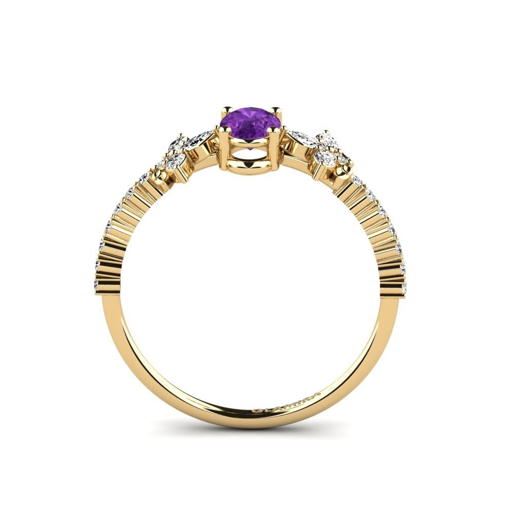Amatista Anillo Sosiego