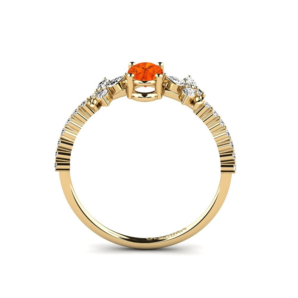 Ópalo Fuego Anillo Sosiego