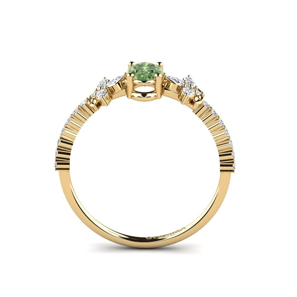 Green Sapphire Ring Sosiego