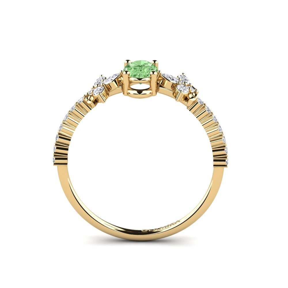 Green Diamond Ring Sosiego