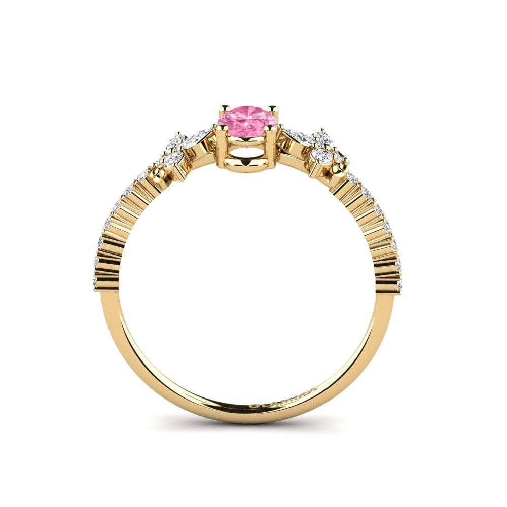 Zafiro Rosado Anillo Sosiego