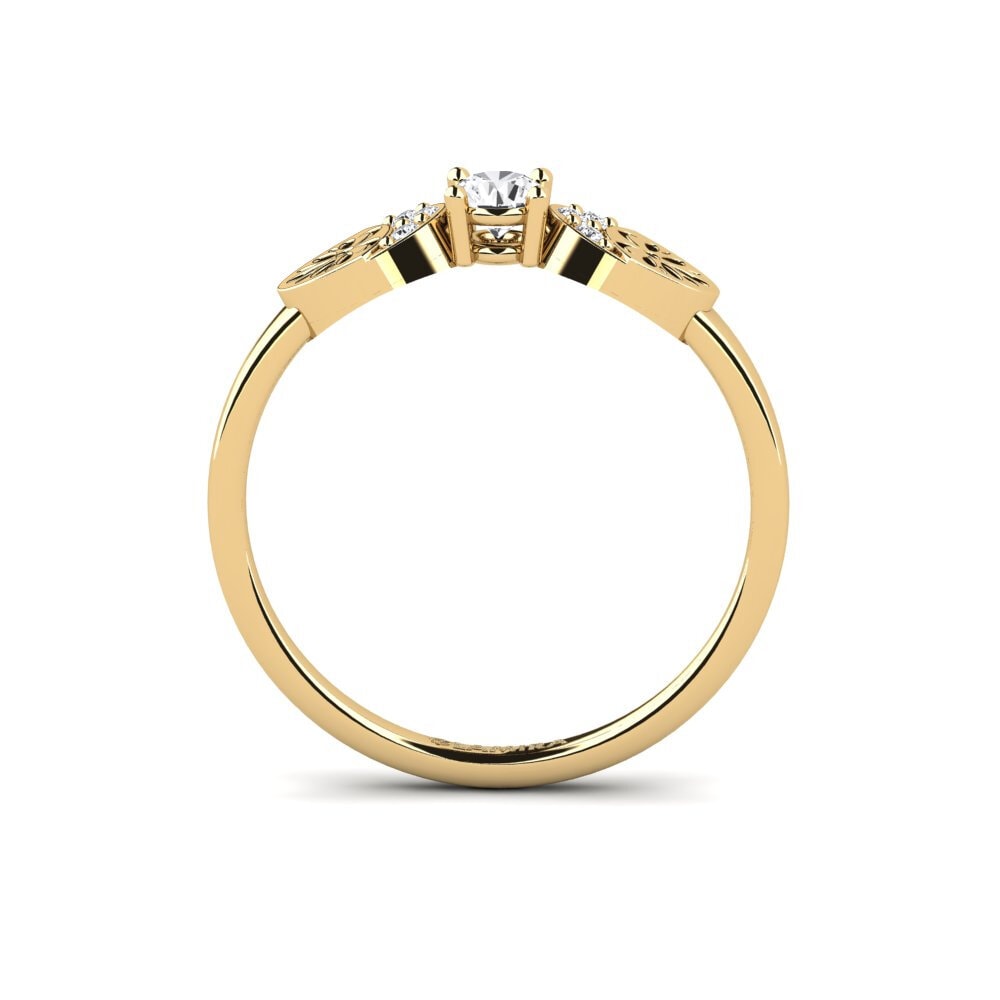 Zafiro blanco Anillo Vrolik