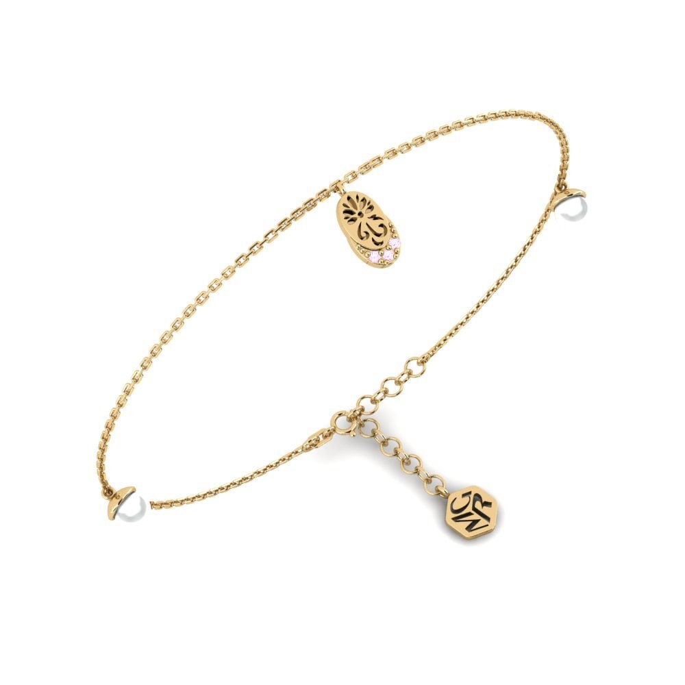 Pink Sapphire Women's Bracelet Warnan