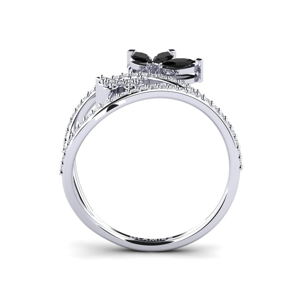 Zafiro negro Anillo Absol