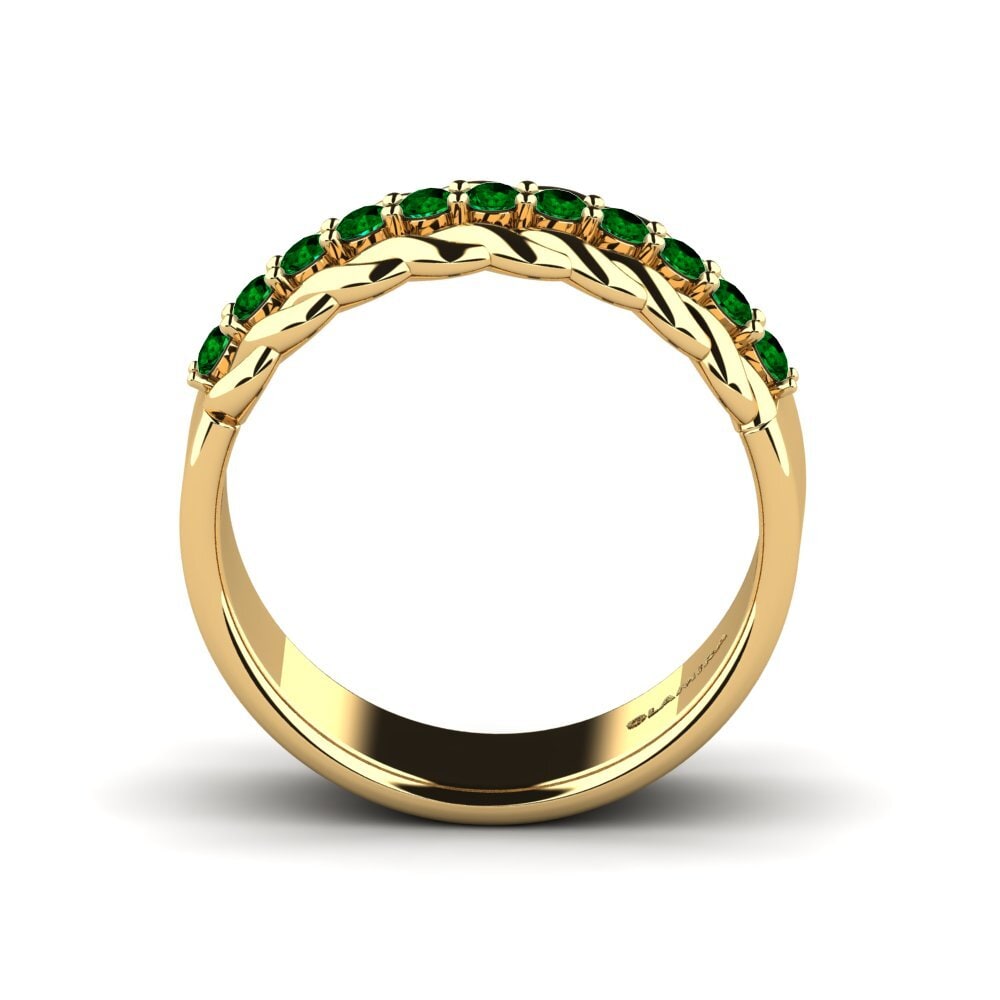 Zircônia Verde Anel Agnarr