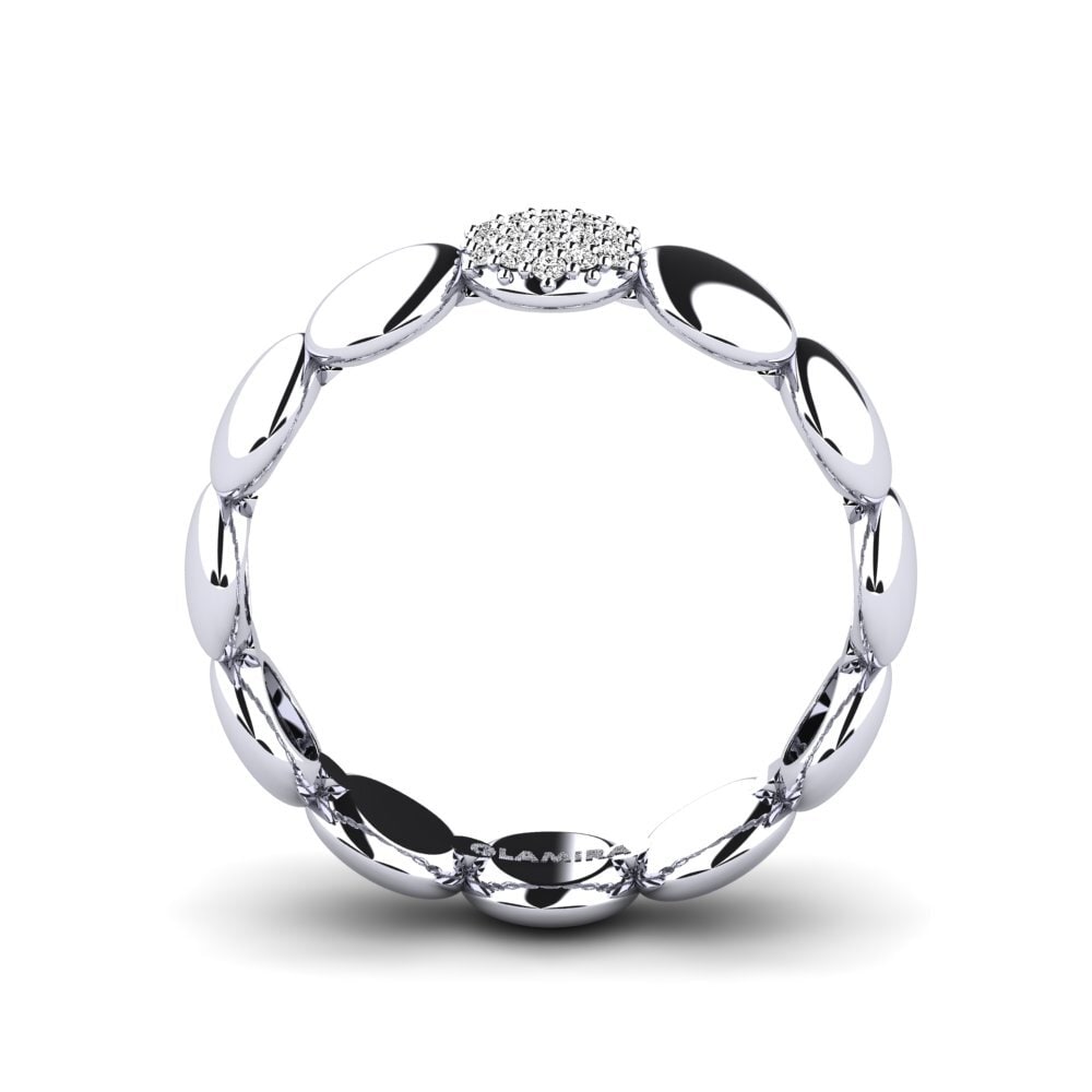 Moissanite Anel Fally