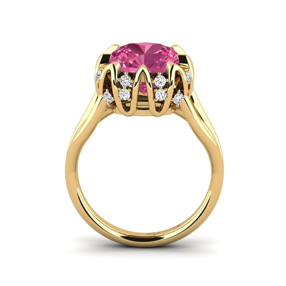 Pink Tourmaline Ring Rabin