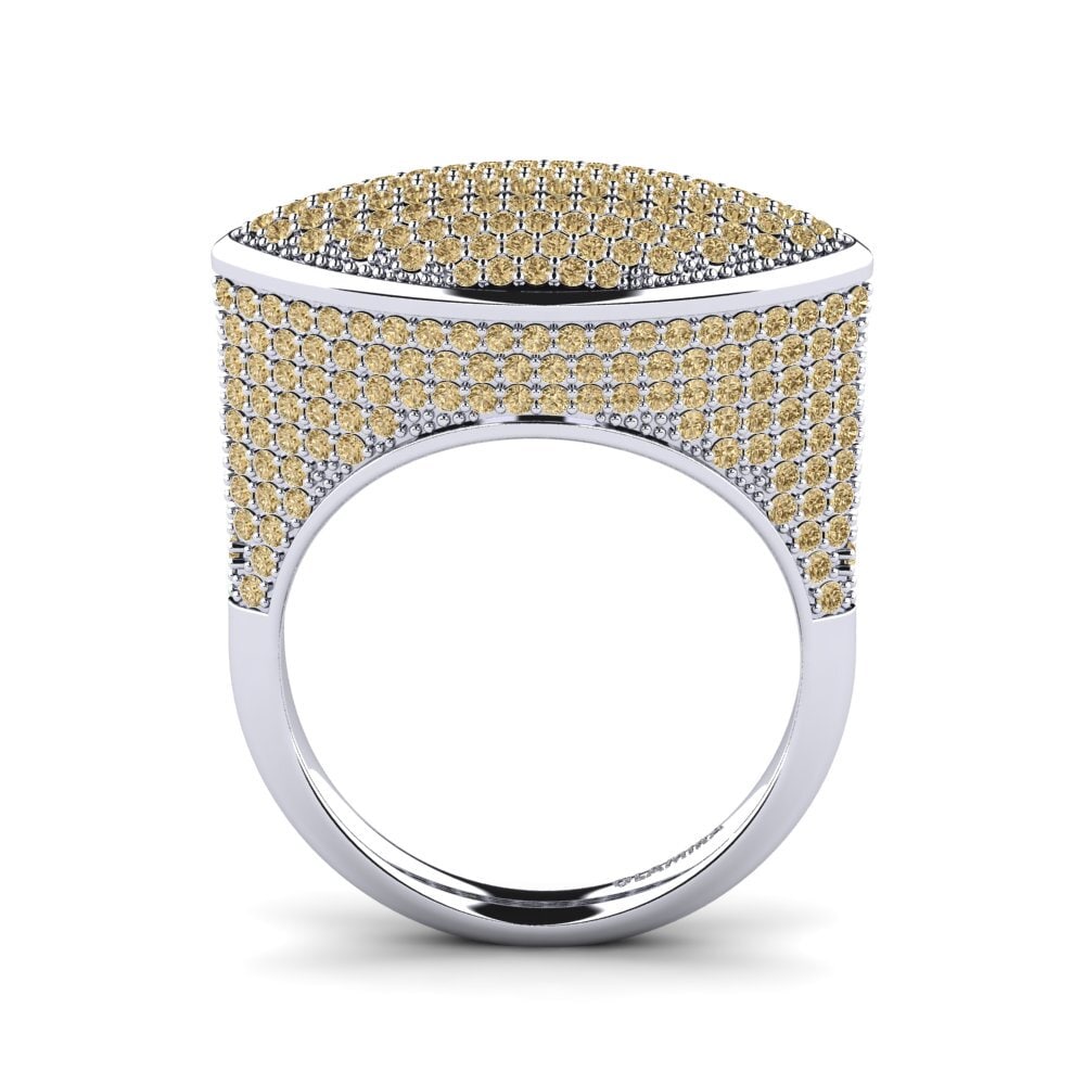 Bruine Diamant Ringen Rathman