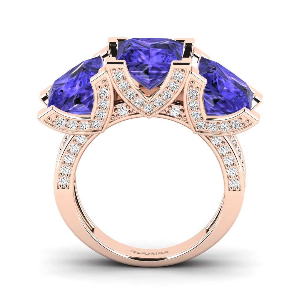 Tanzanite Engagement Ring Rebel