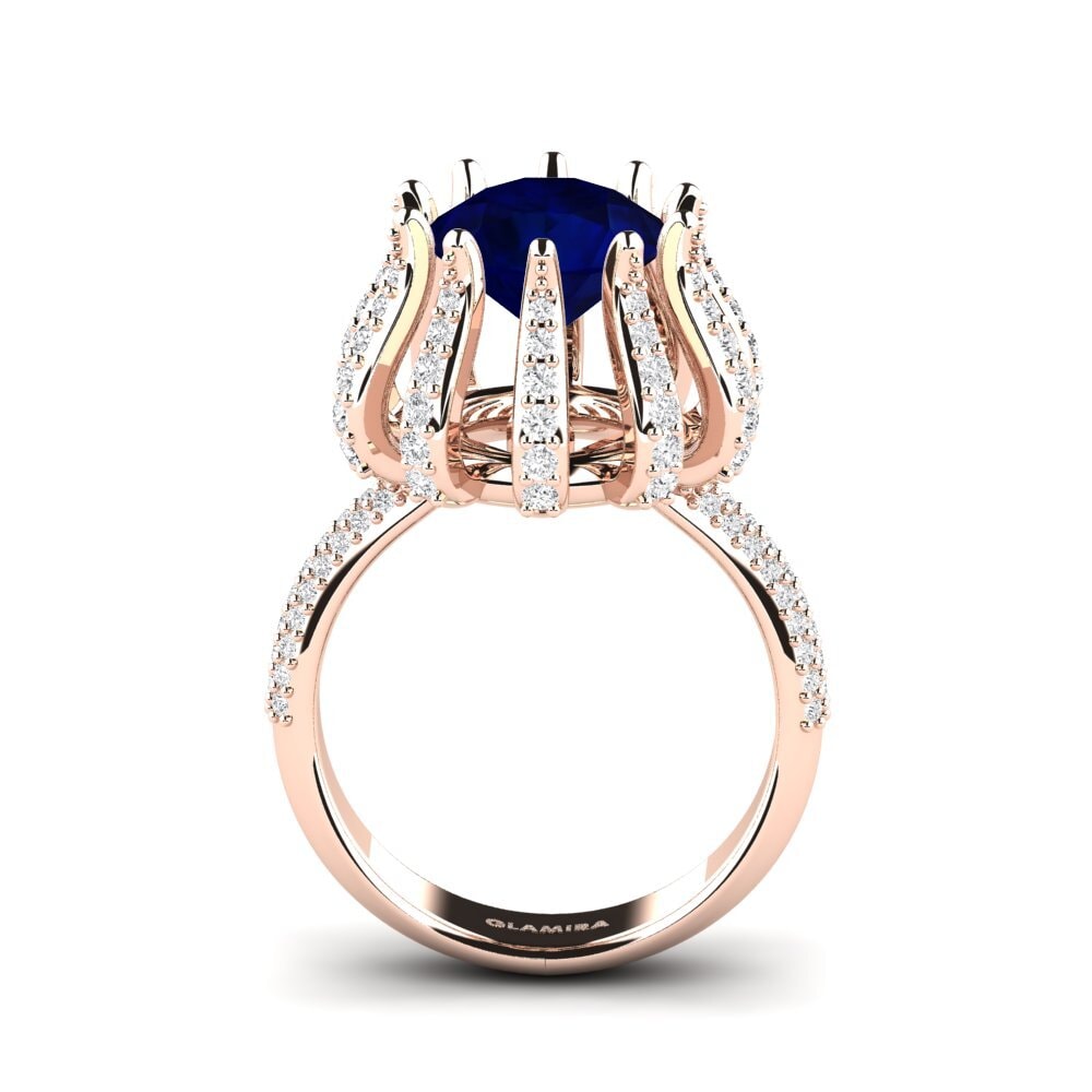 Zafiro Anillo de compromiso Zekrom