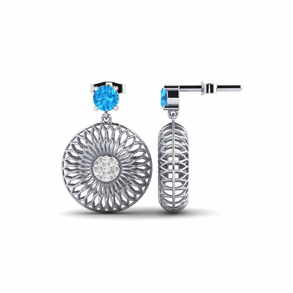 Blue Topaz Women's Earring Yair