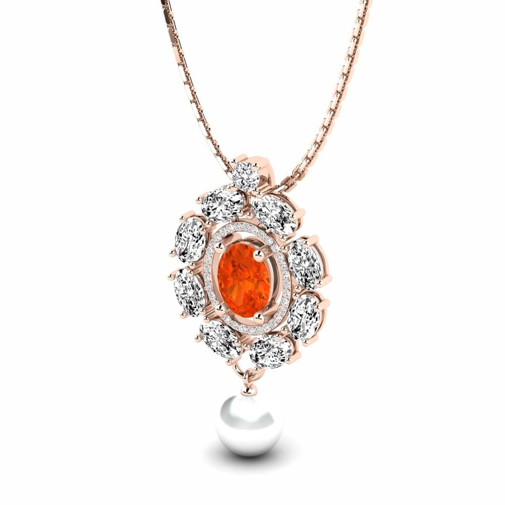 Fire-Opal Women's Pendant Milyanna