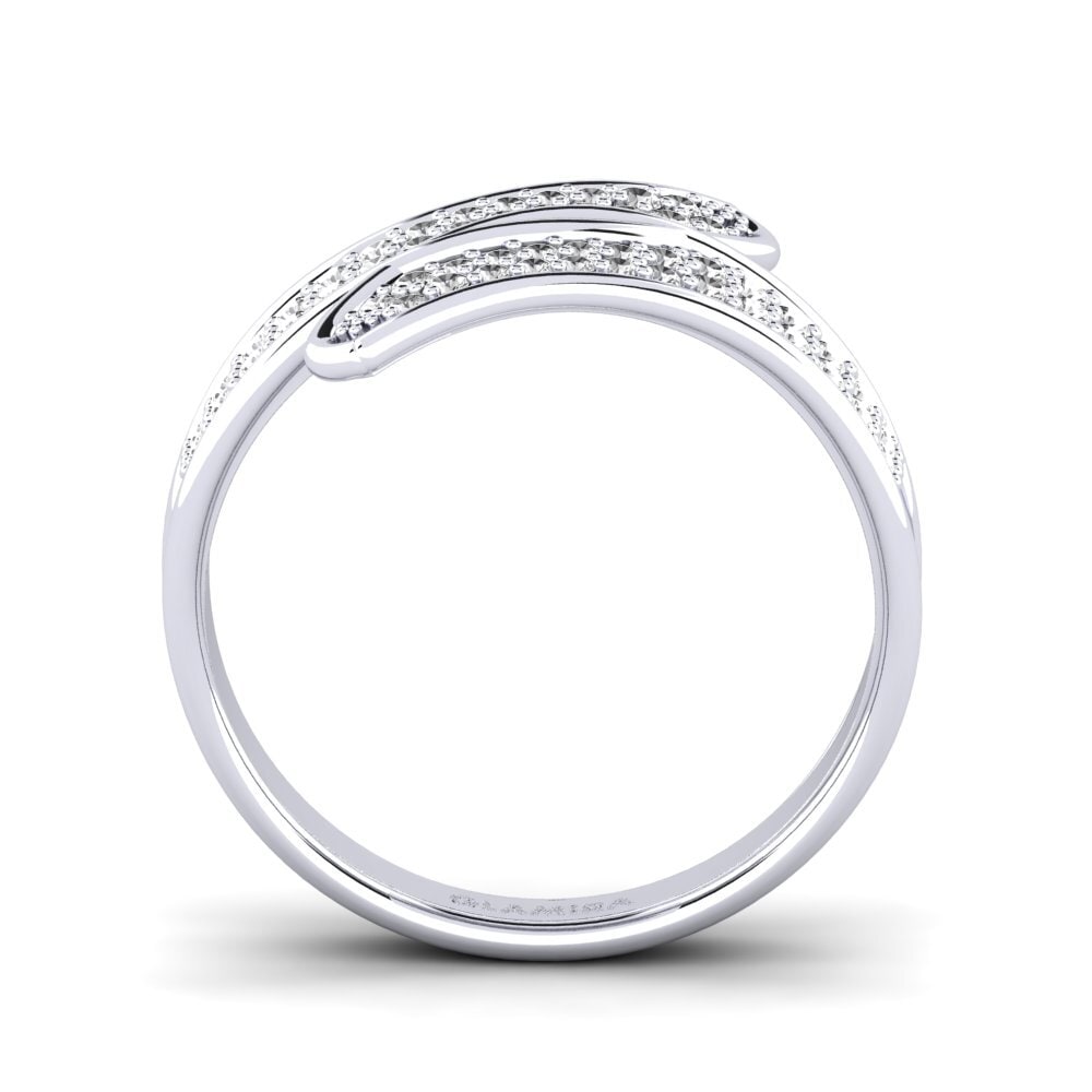 White sapphire Ring Aquilino