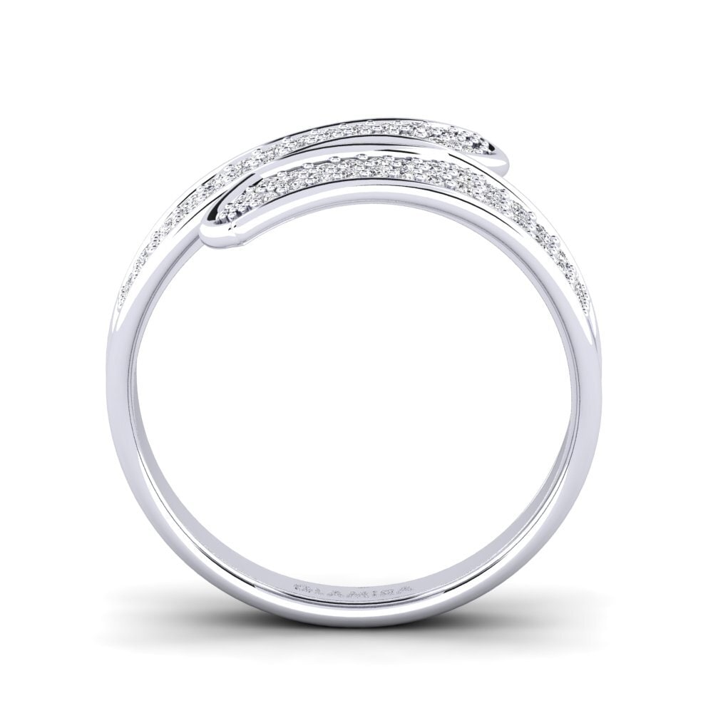 Diamante Produzido em Laboratório Anel Aquilino