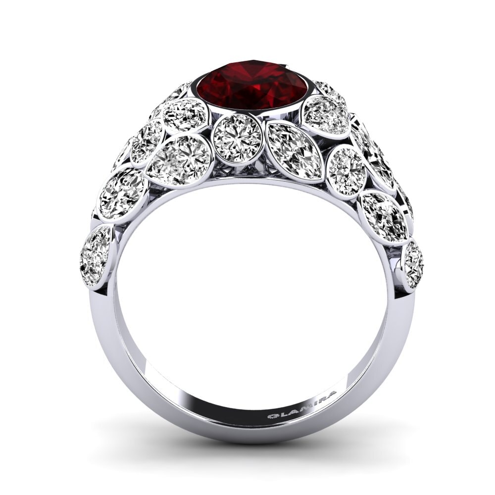 Granate Anillo de compromiso Beumer