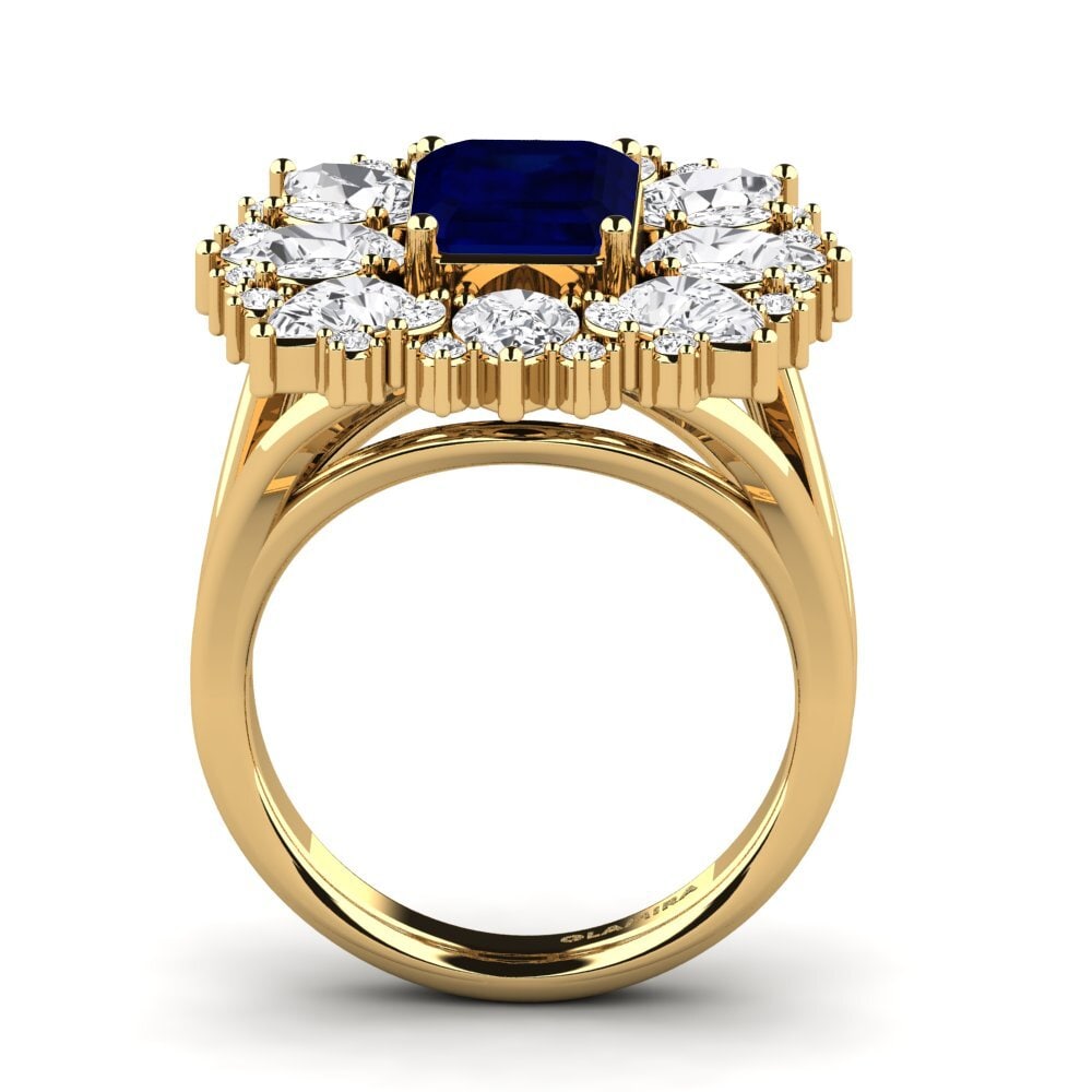 18ct Yellow Gold Engagement Ring Bollin