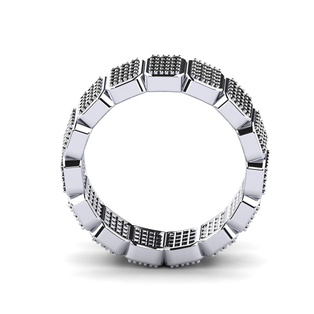 Zafiro negro Anillo Cassondra