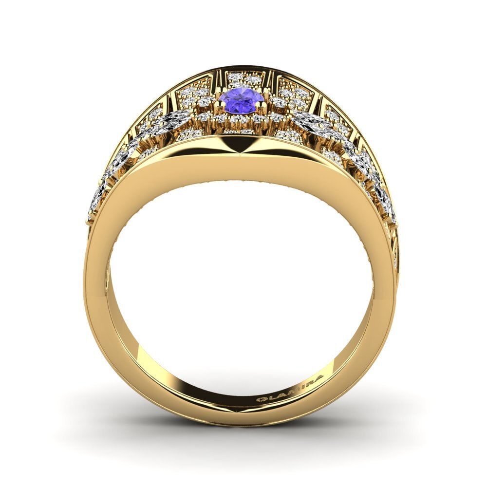 Tanzanite Anel Dantella