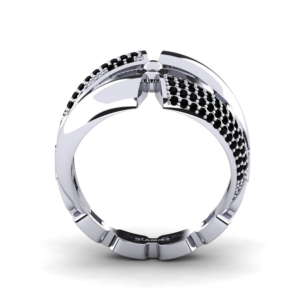 Zafiro negro Anillo Hillyer