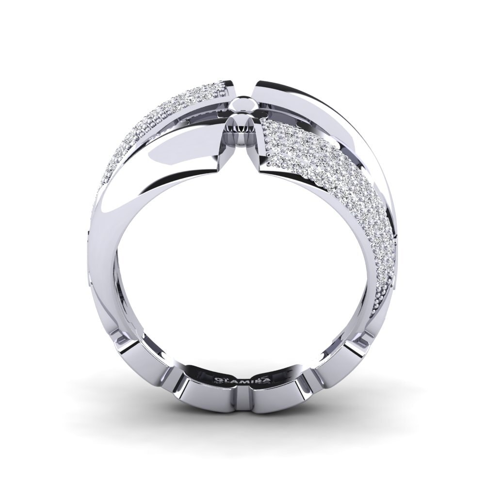 Diamante Produzido em Laboratório Anel Hillyer