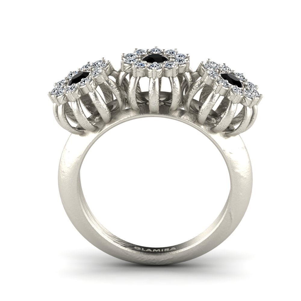 Black Diamond Engagement Ring Hinkel