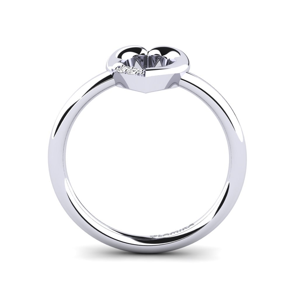 White sapphire Ring Lynell