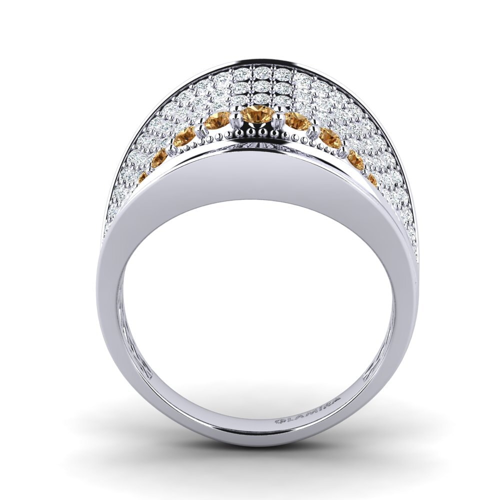 Bruine Diamant Ringen Murdoch