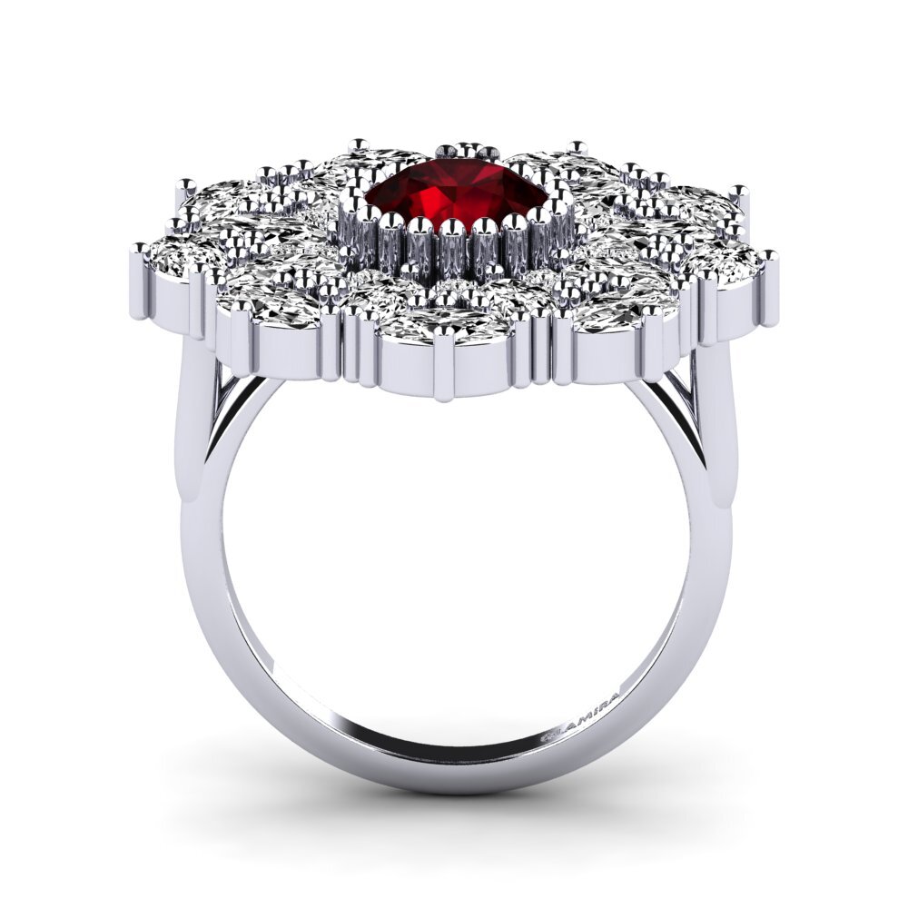 Garnet Ring Renesa