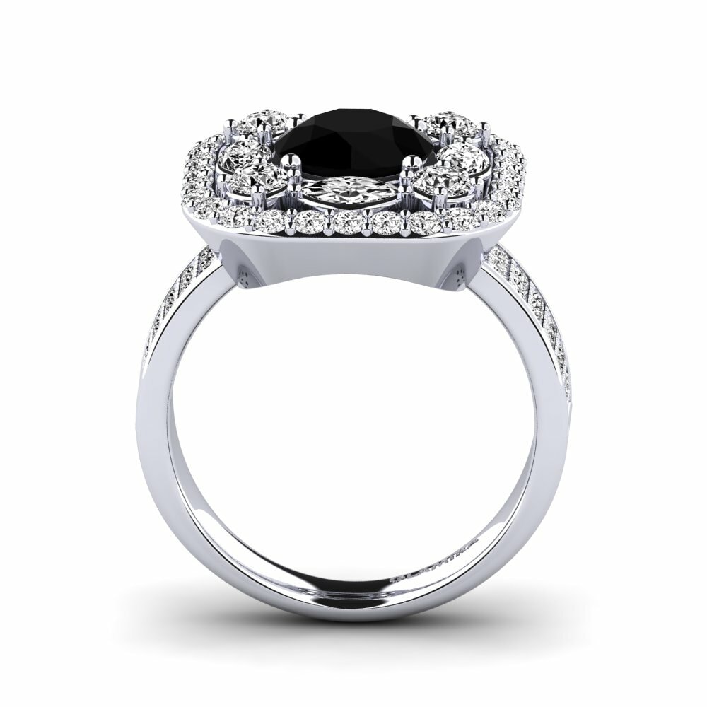 Verlobungsring Rowides Schwarzer Onyx