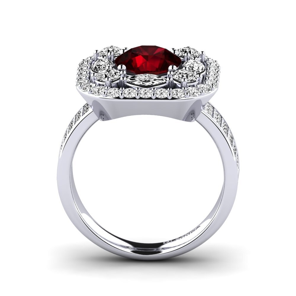 Granate Anillo de compromiso Rowides