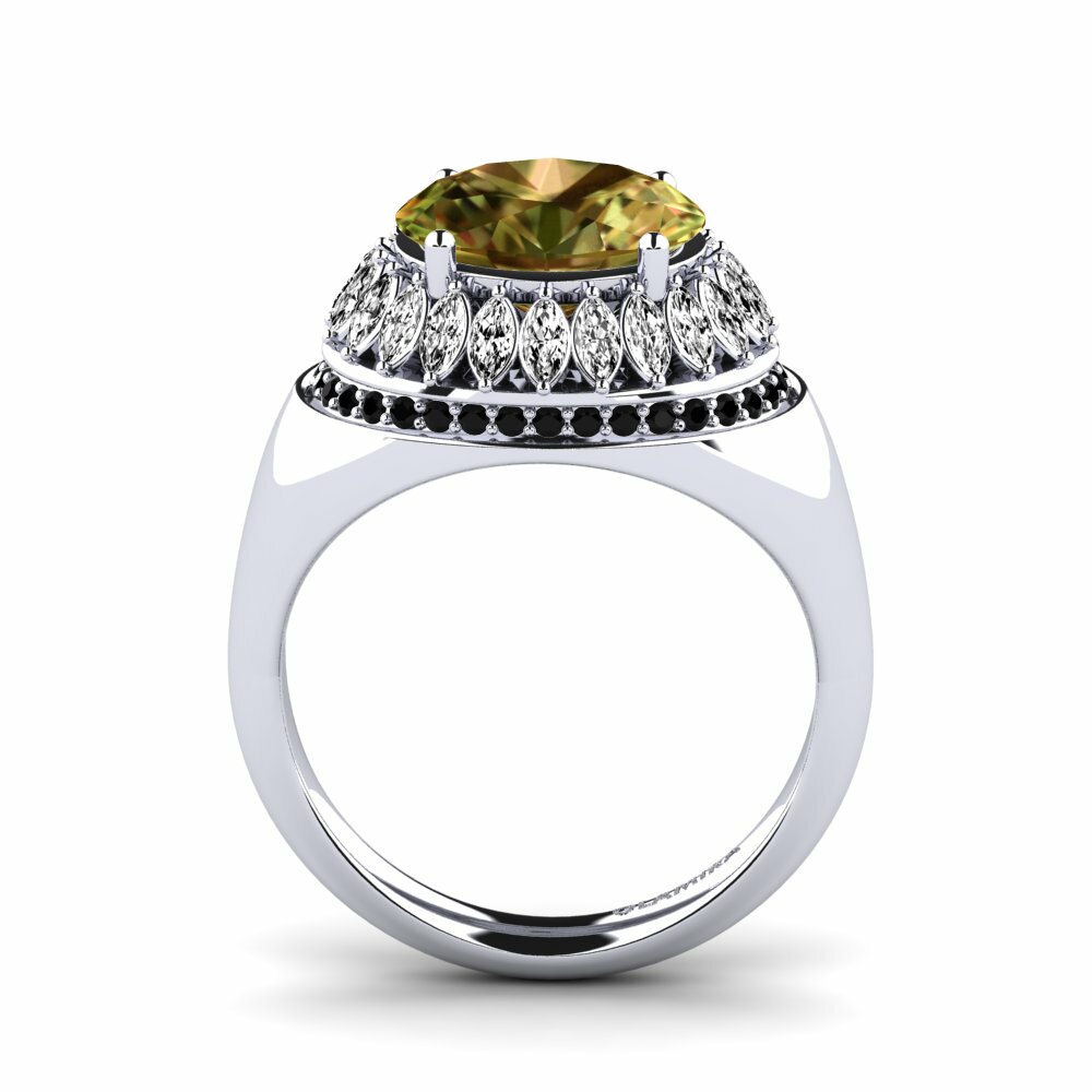 Sultan Stone Engagement Ring Rumer