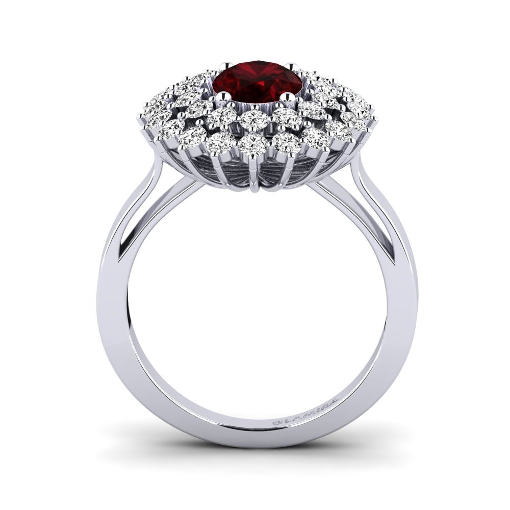 Granate Anillo de compromiso Serenaz