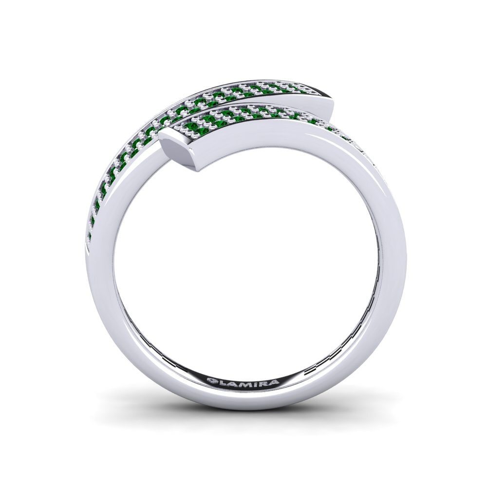 Zircônia Verde Anel Warburton