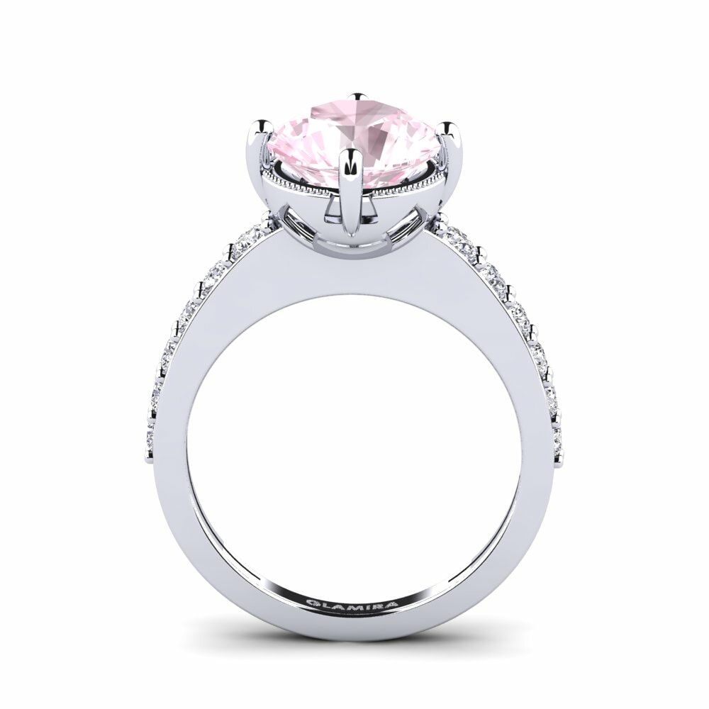 Kunzite Engagement Ring Ziolkowski