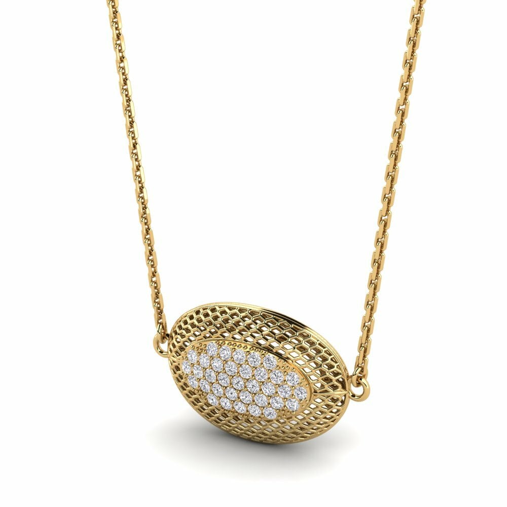 Lab Grown Diamond Women's Necklace Benin
