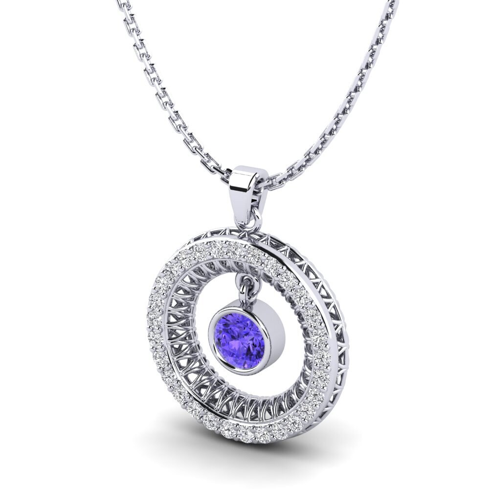 Tanzanite Women's Pendant Charcutierin