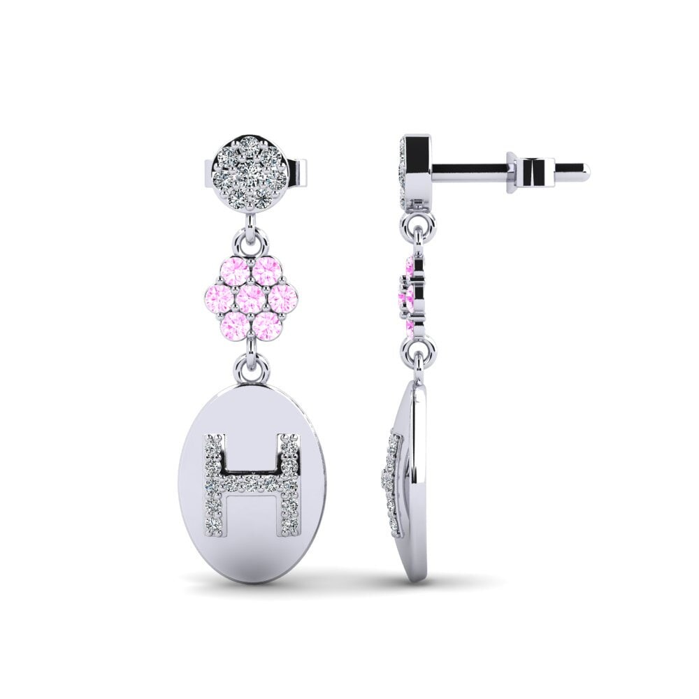 Pink Sapphire Women's Earring Arteila H