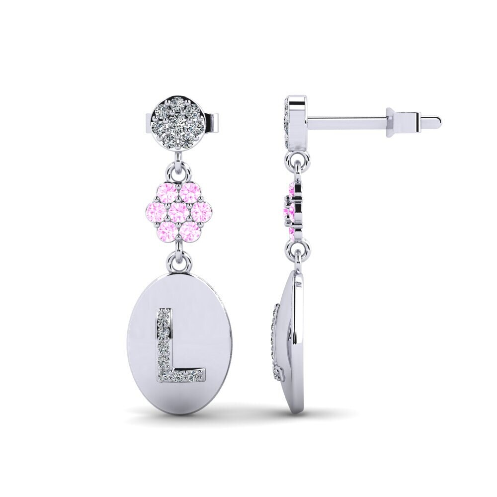 Pink Sapphire Women's Earring Arteila L