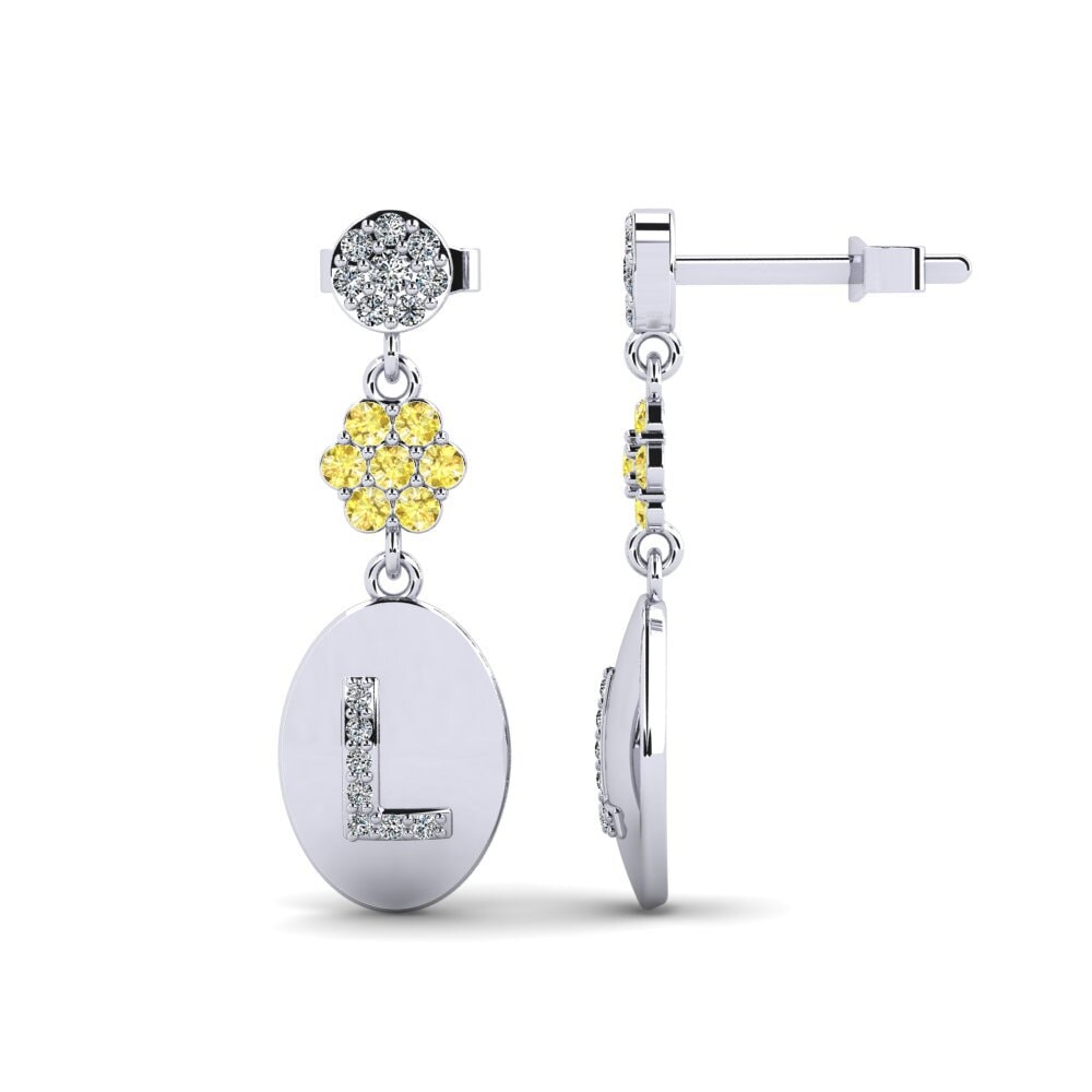 Yellow Sapphire Women's Earring Arteila L