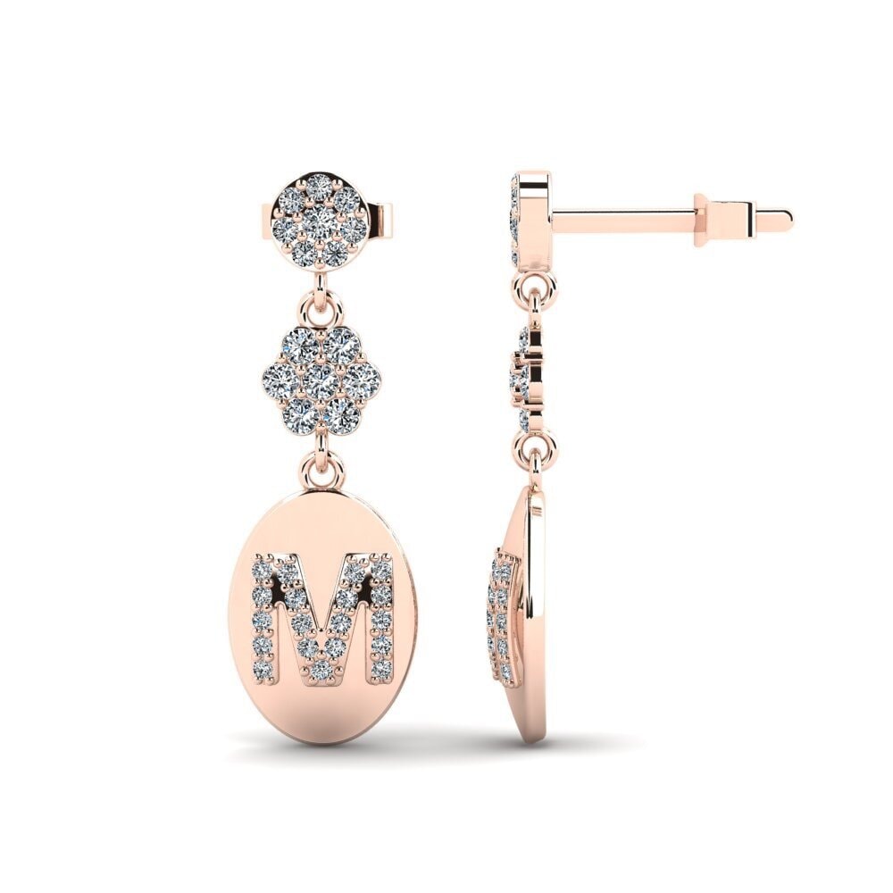 14ct Rose Gold Women's Earring Arteila M