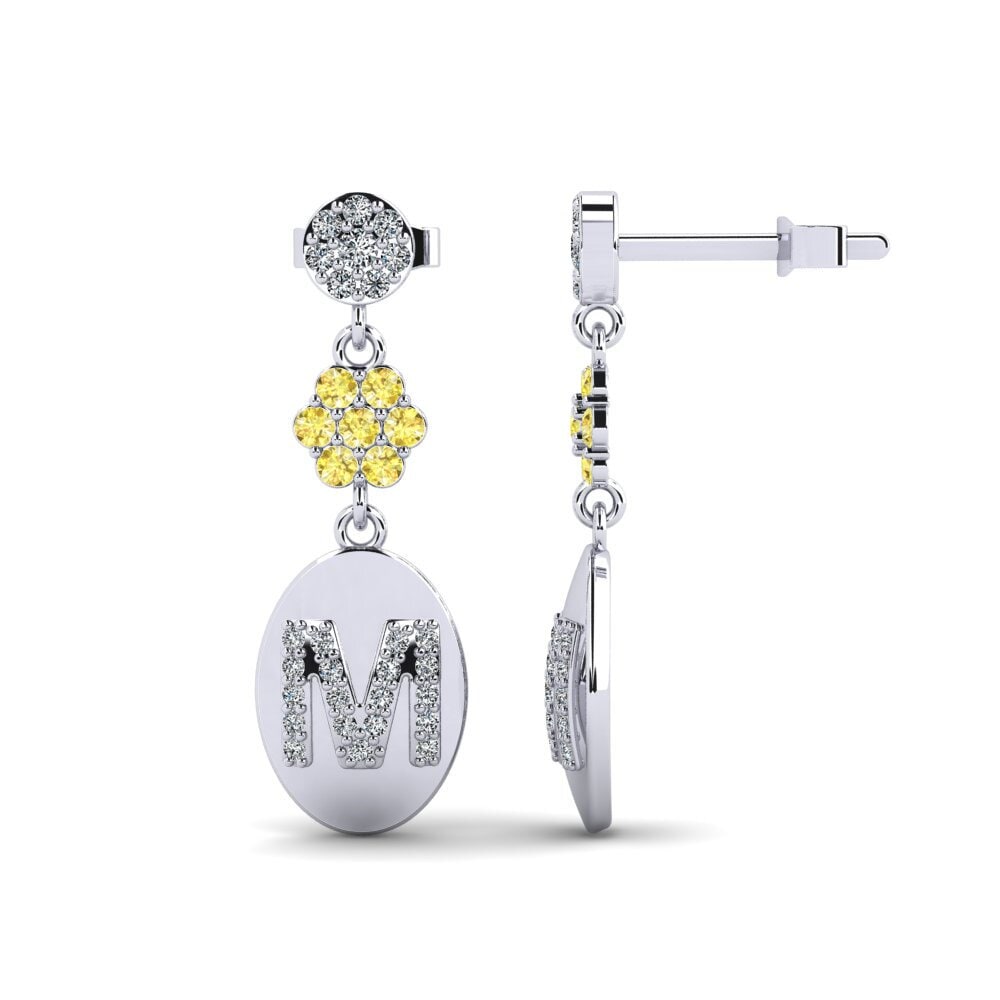 Yellow Sapphire Women's Earring Arteila M