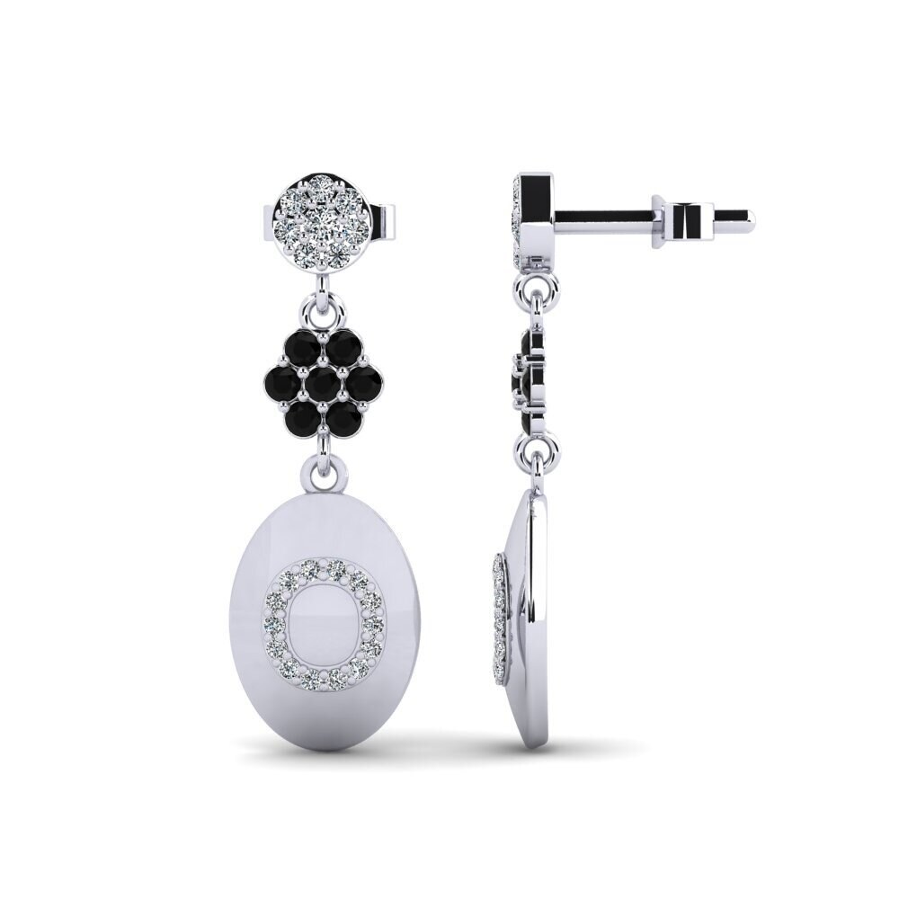 Black Sapphire Women's Earring Arteila O