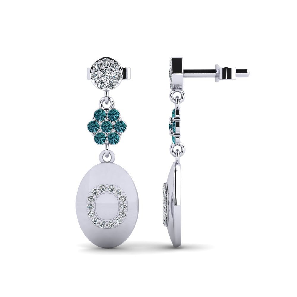 Blue Diamond Women's Earring Arteila O