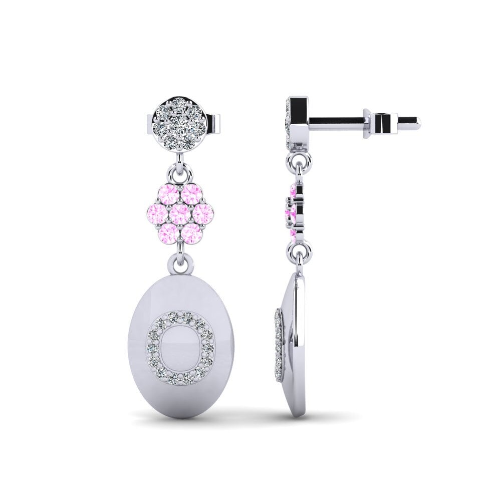 Pink Sapphire Women's Earring Arteila O